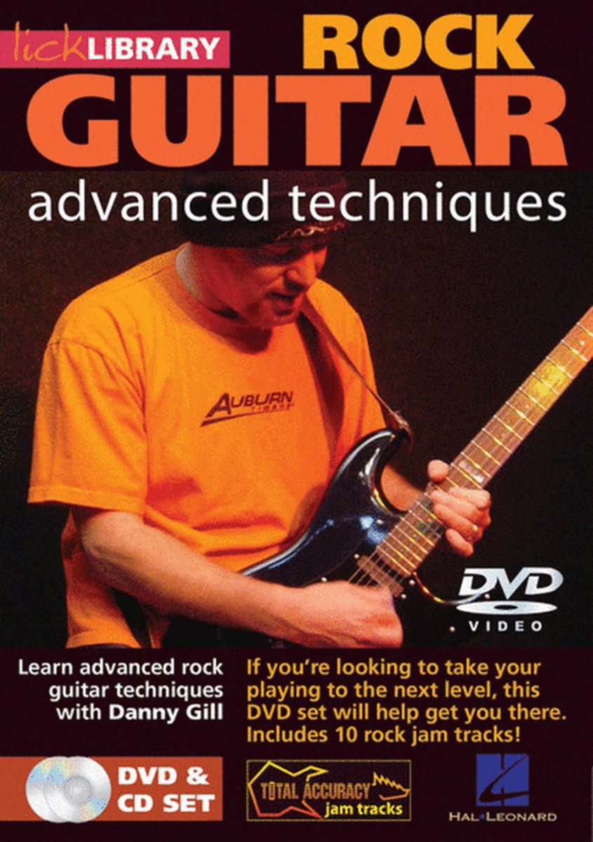 Advanced Rock Guitar Dvd/CD