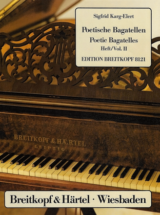 Book cover for Poetic Bagatelles Op. 77