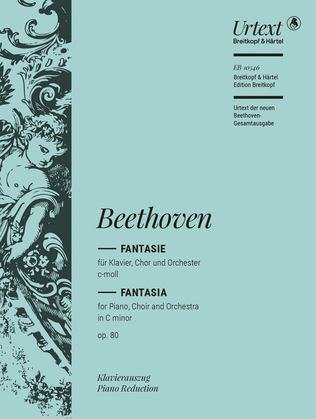 Book cover for Choral Fantasia in C minor Op. 80