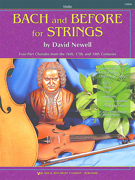 Bach And Before For Strings Violin