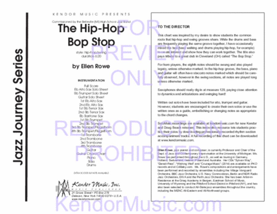 Hip-Hop Bop Stop, The image number null