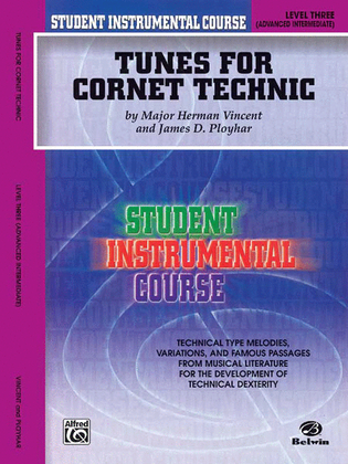 Book cover for Student Instrumental Course Tunes for Cornet Technic