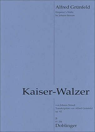 Book cover for Kaiser-Walzer op. 437