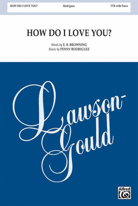 Book cover for How Do I Love You?