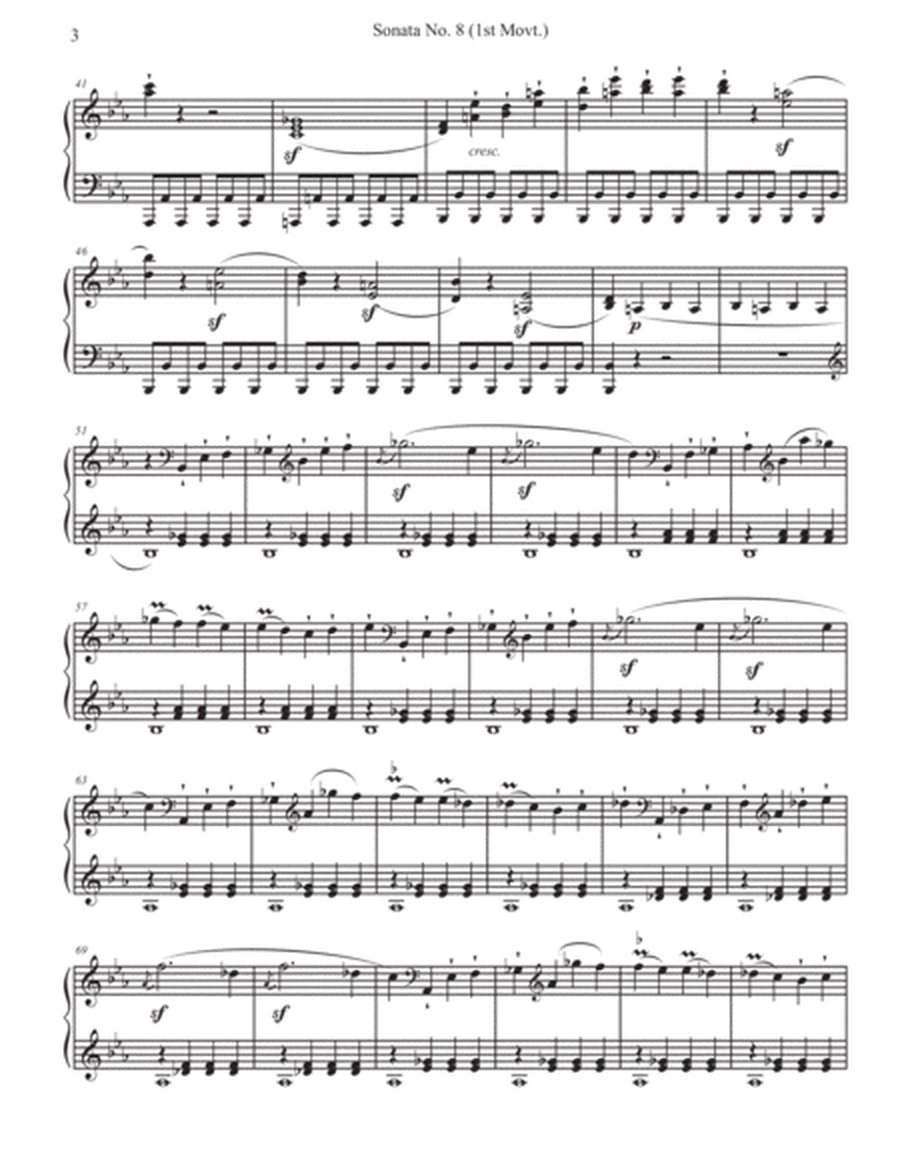 Piano Sonata No. 8 in C minor, Op. 13. "Pathétique" - Beethoven - Full Sonata image number null