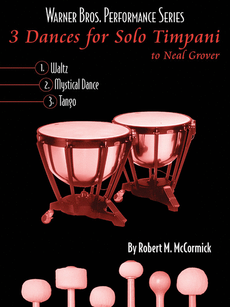 3 Dances Solo Timpani