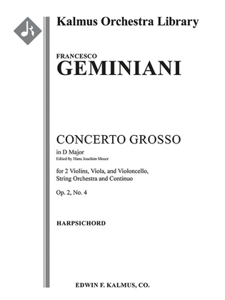 Concerto Grosso in D, Op. 2, No. 4