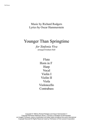 Book cover for Younger Than Springtime