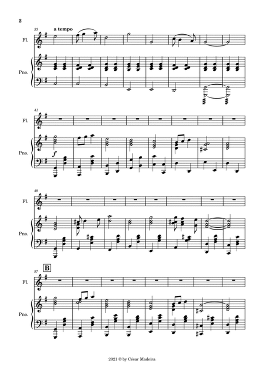 Pomp and Circumstance No.1 - Flute and Piano (Full Score and Parts) image number null