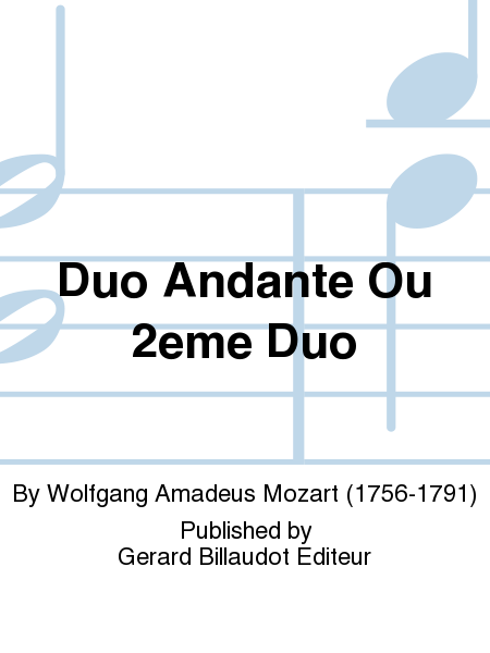 Duo:Andante