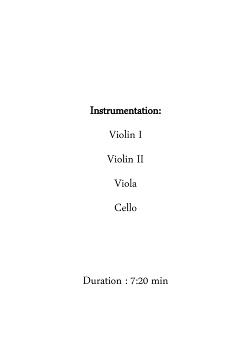 Gethsemane Op.9 For String Quartet image number null