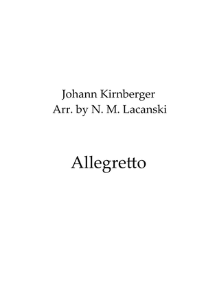 Book cover for Allegretto