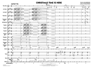 Book cover for Christmas Time Is Here (arr. Roger Holmes) - Full Score