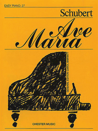 Book cover for Ave Maria (Easy Piano No.27)