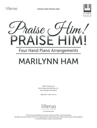 Book cover for Praise Him! Praise Him!