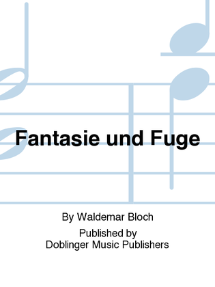 Book cover for Fantasie und Fuge