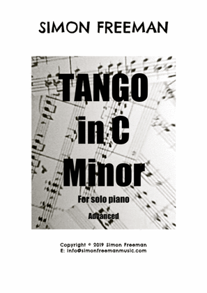Book cover for TANGO IN C Minor