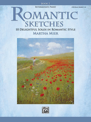 Book cover for Romantic Sketches, Book 2