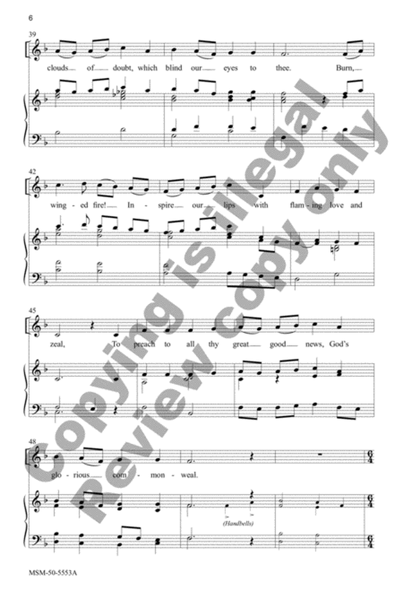 O Spirit of the Living God (Choral Score)