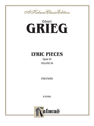 Book cover for Lyric Pieces, Op. 43