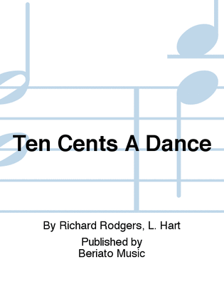 Book cover for Ten Cents A Dance