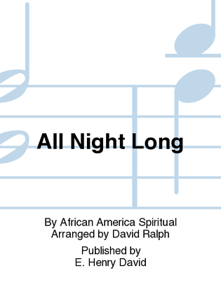 Book cover for All Night Long