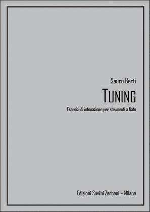 Book cover for Tuning Esercizi Intonazione Per Strumenti A Fiato