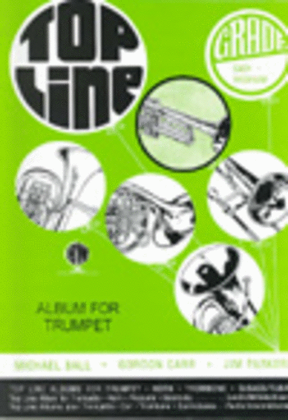 Book cover for Top Line Album for Trumpet