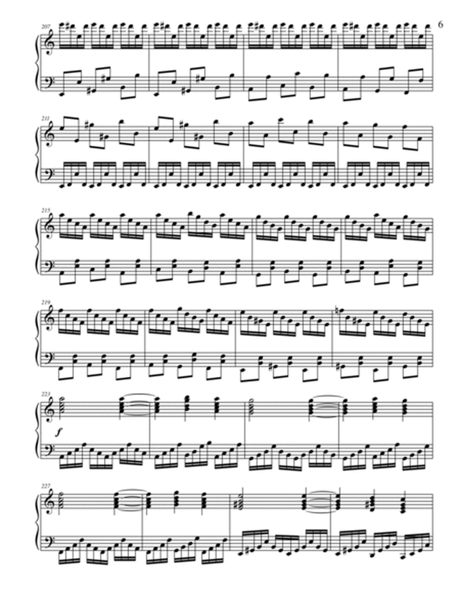 Malaguena Variations for Piano Solo image number null