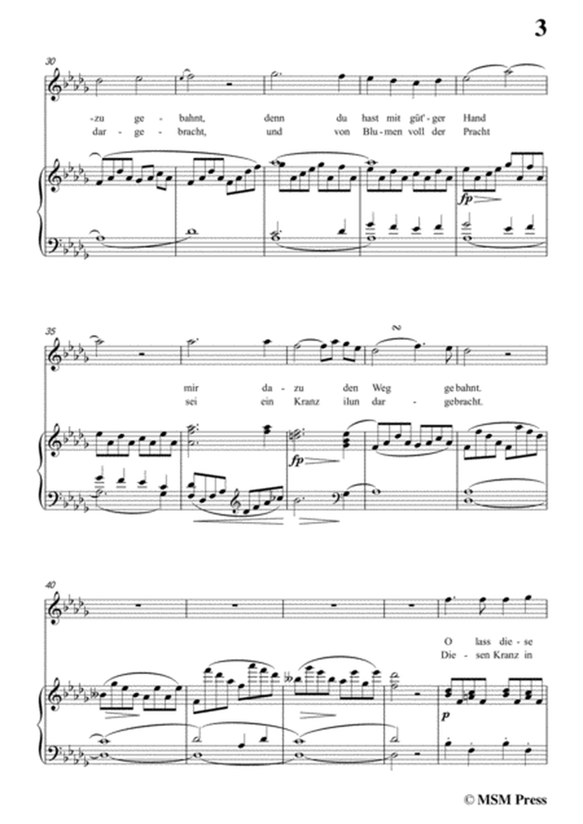 Schubert-Namenstaglied,in D flat Major,from 'Madrigali',for Voice&Piano image number null