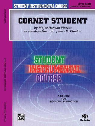 Book cover for Student Instrumental Course Cornet Student