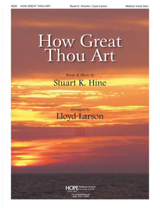 Book cover for How Great Thou Art