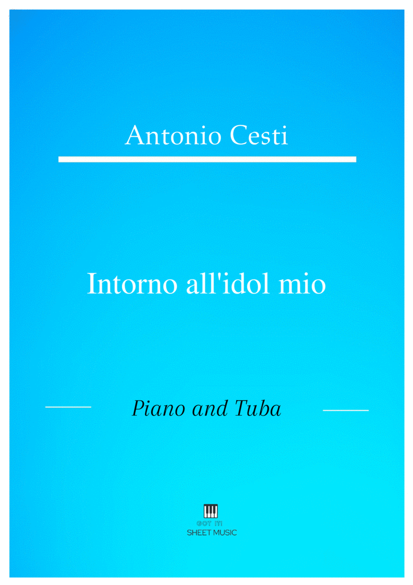 Antonio Cesti - Intorno all idol mio (Piano and Tuba) image number null