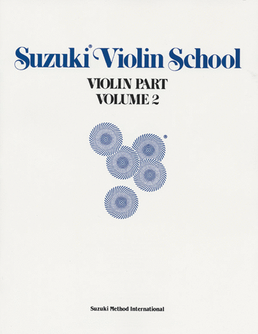 Suzuki Violin School, Volume 2