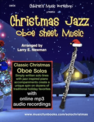 Book cover for Christmas Jazz Oboe Sheet Music