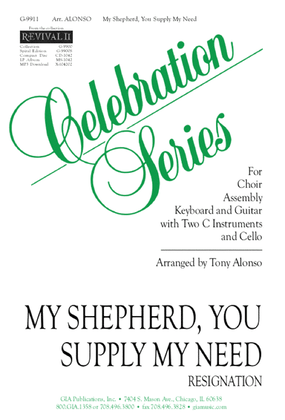 Book cover for My Shepherd, You Supply My Need