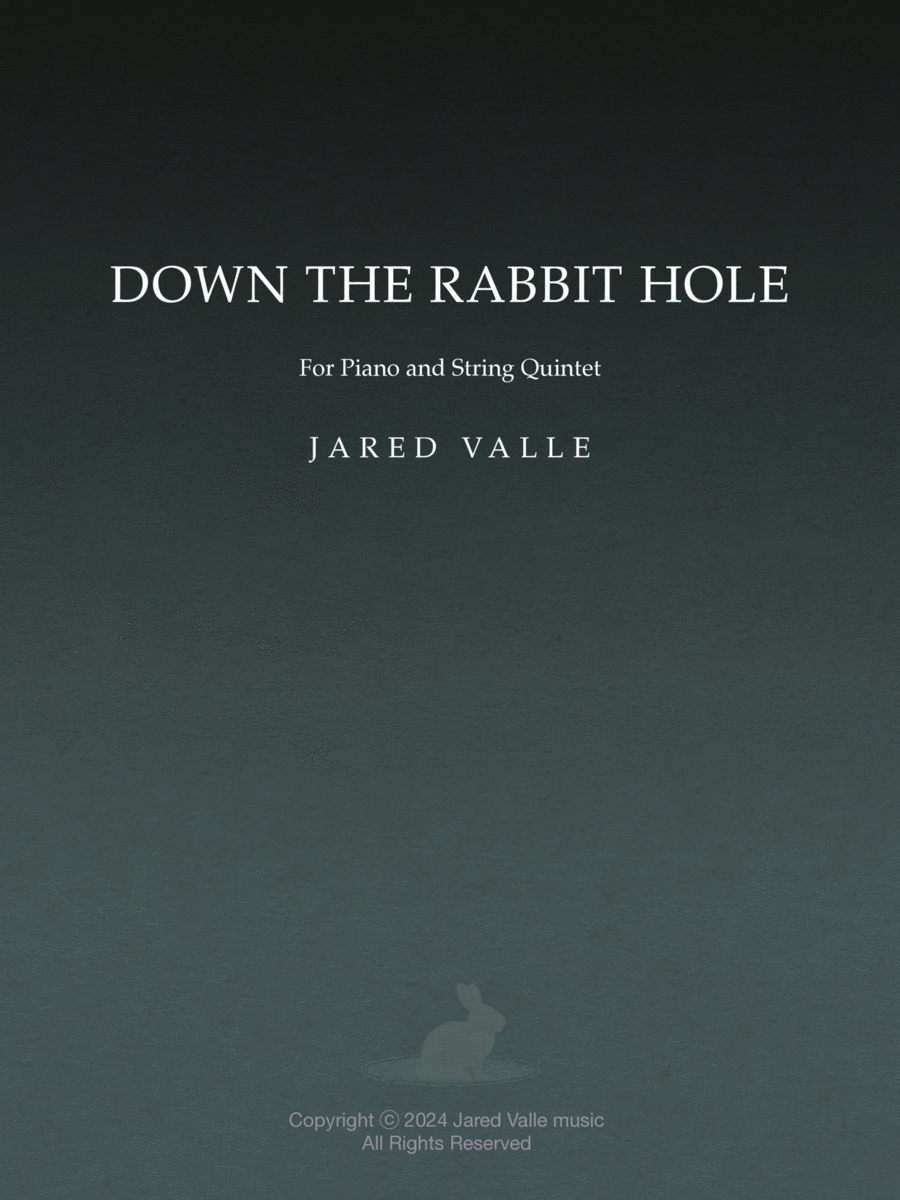 Down the Rabbit hole - Piano solo or Trio image number null