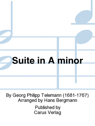 Book cover for Suite in A minor