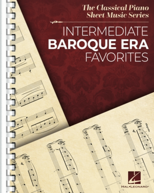 Book cover for Intermediate Baroque Era Favorites