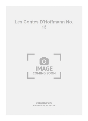 Book cover for Les Contes D'Hoffmann No. 13