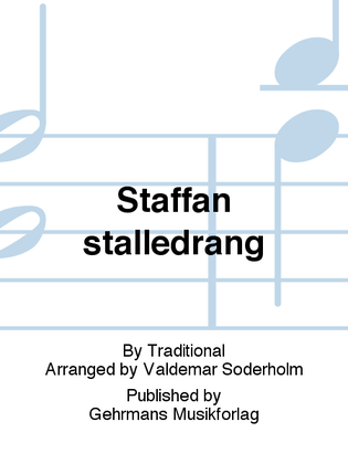 Book cover for Staffan stalledrang