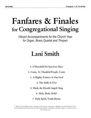 Fanfares and Finales for Congregational Singing - Brass and Timpani Parts - Digi