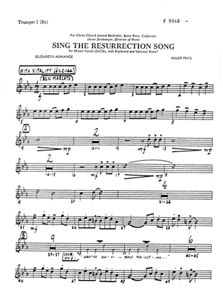 Book cover for Sing the Resurrection Song