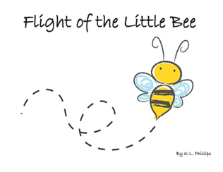 Book cover for Flight of the Little Bee - Beginner Piano Solo