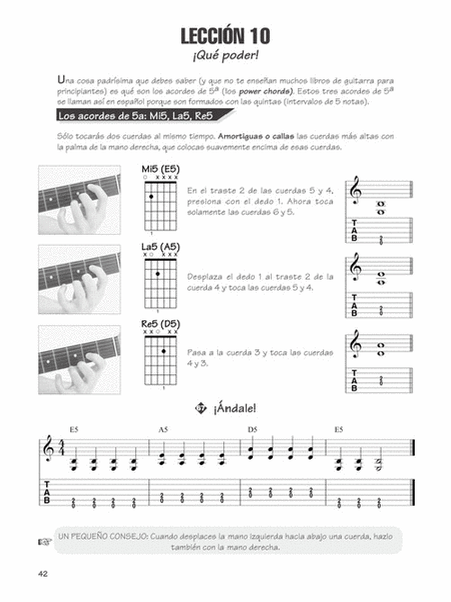 FastTrack Guitar Method – Spanish Edition - Level 1 image number null