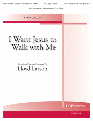 Book cover for I Want Jesus to Walk with Me