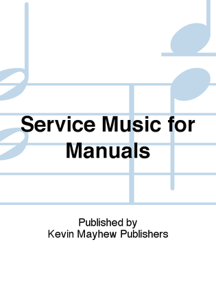 Book cover for Service Music for Manuals