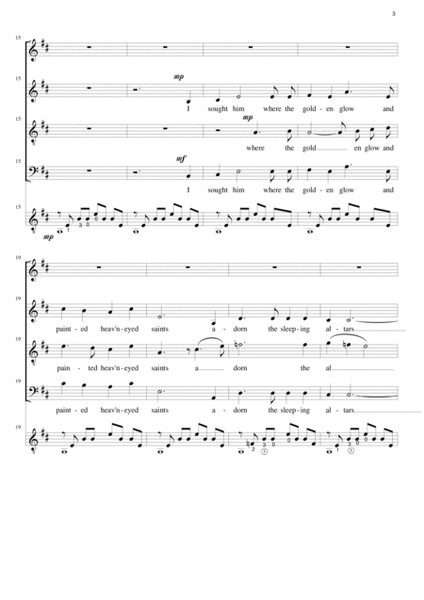 Christmas Song (SATB choir and guitar) image number null