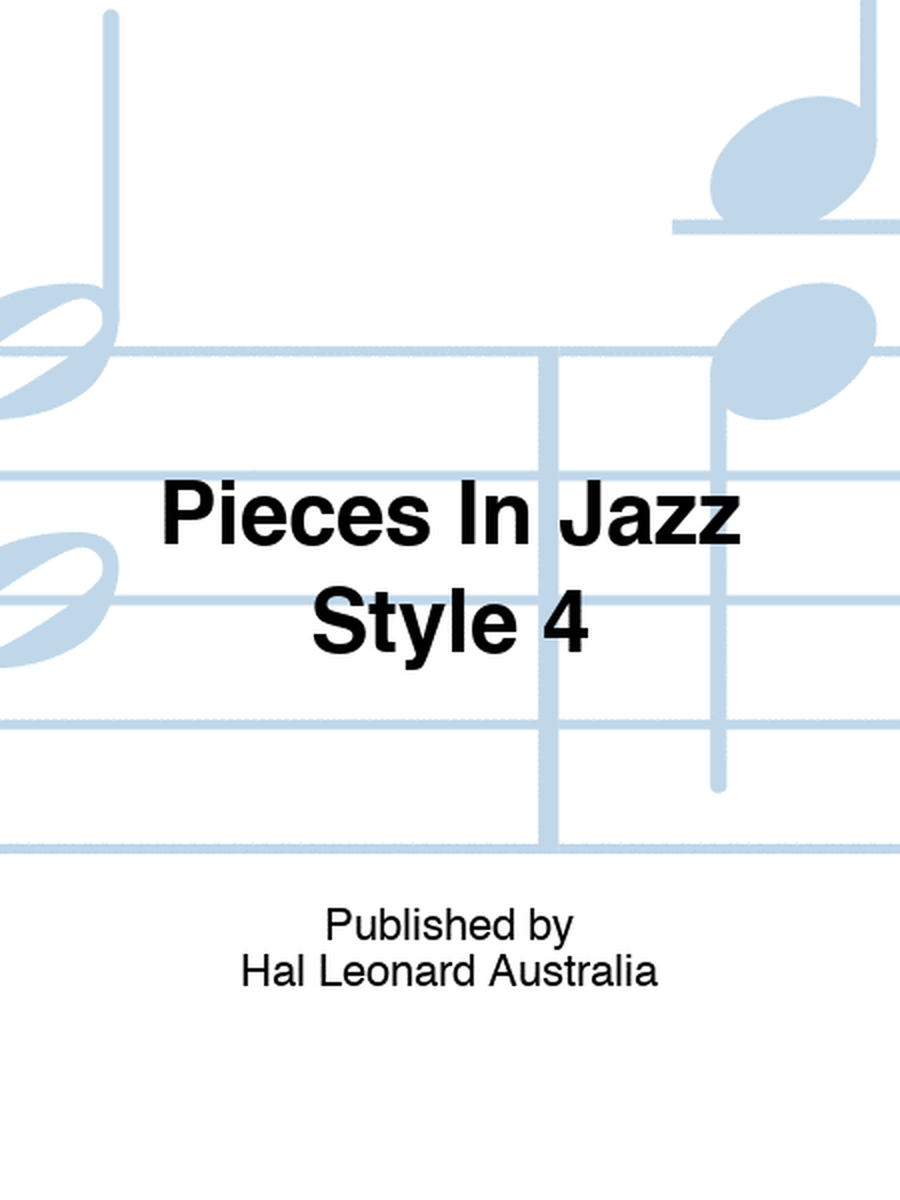 Pieces In Jazz Style 4