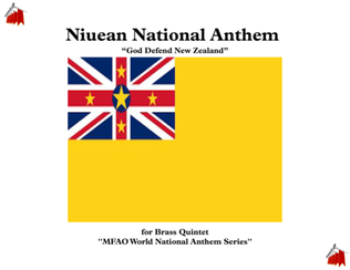 Book cover for Niuean National Anthem for Brass Quintet